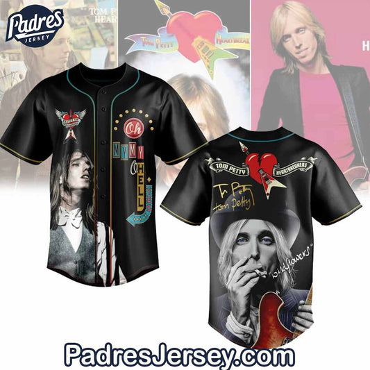 Tom Petty Baseball Jersey Outfit - Padres Jersey Oasis: Elevate Your Baseball Style Game
