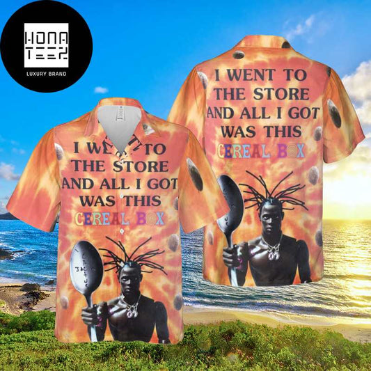 Travis Scott I Went To The Store And All I Got Was This Cereal Box 2024 Trending Hawaiian Shirt