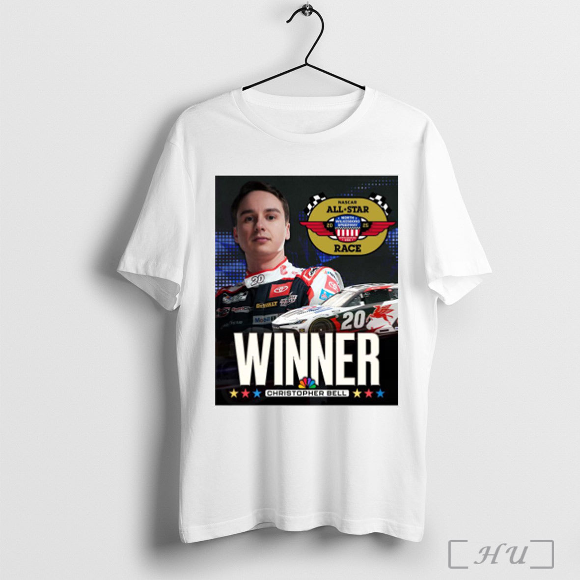 Trending Poster Congratulate Christopher Bell Winner Nascar All Star Race At North Wilkesboro Speedway 2025 T Shirt Sweatshirt