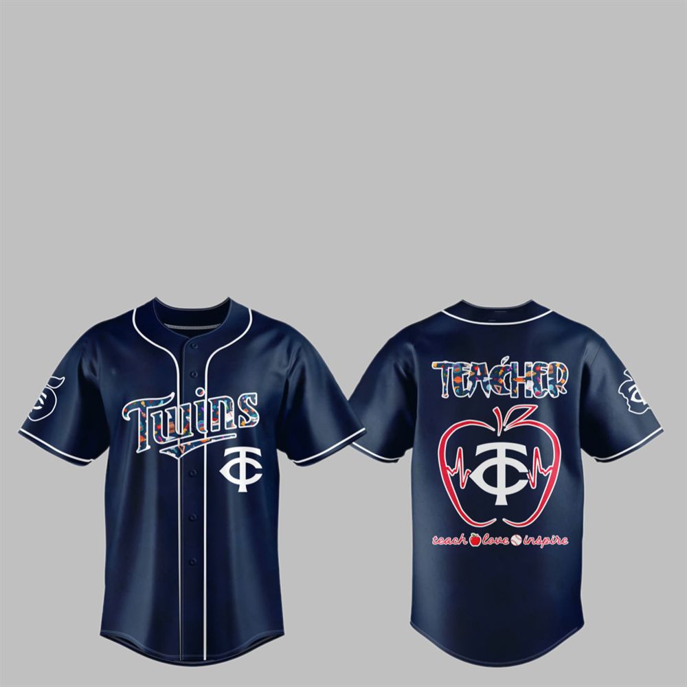 Twins Teacher Appreciation 2025 Jersey - Grishko.com