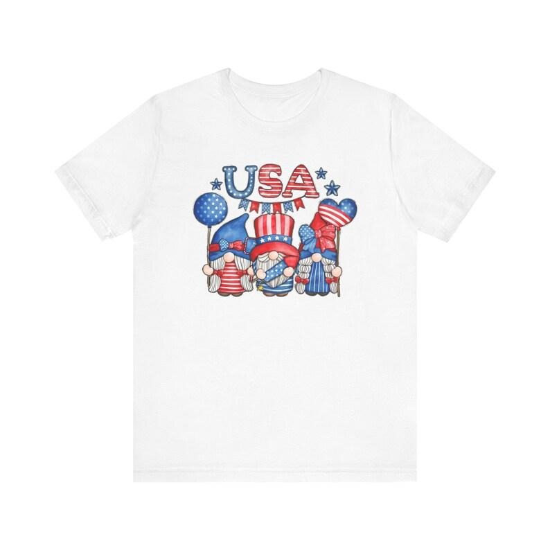 USA Gnomes 4th Of July Shirt, Patriotic Shirt, Usa Shirt, America Tee, Fourth Of July Shirt, American Shirt, Patriotism Tshirt
