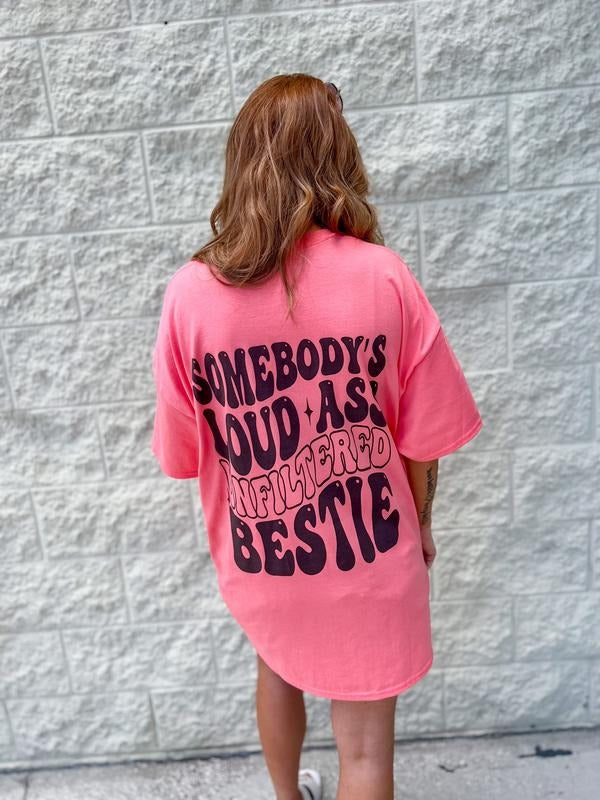 Unfiltered Bestie Graphic Tee