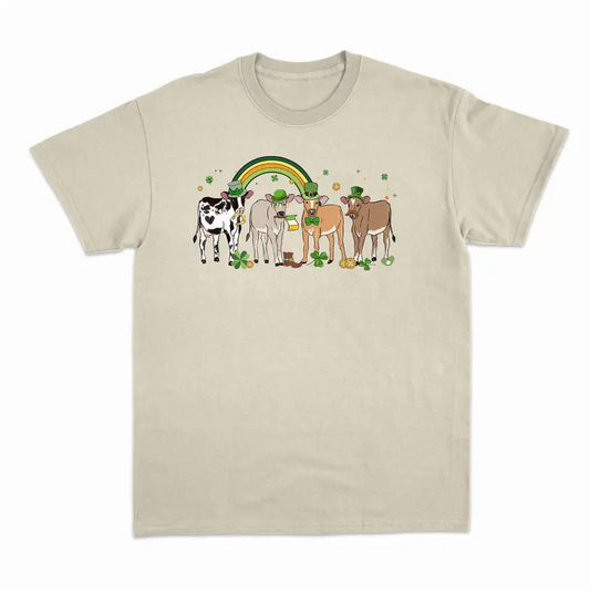 Unisex St Funny cow St Patricks Day   T-Shirt  , Sweatshirt  and Hoodie