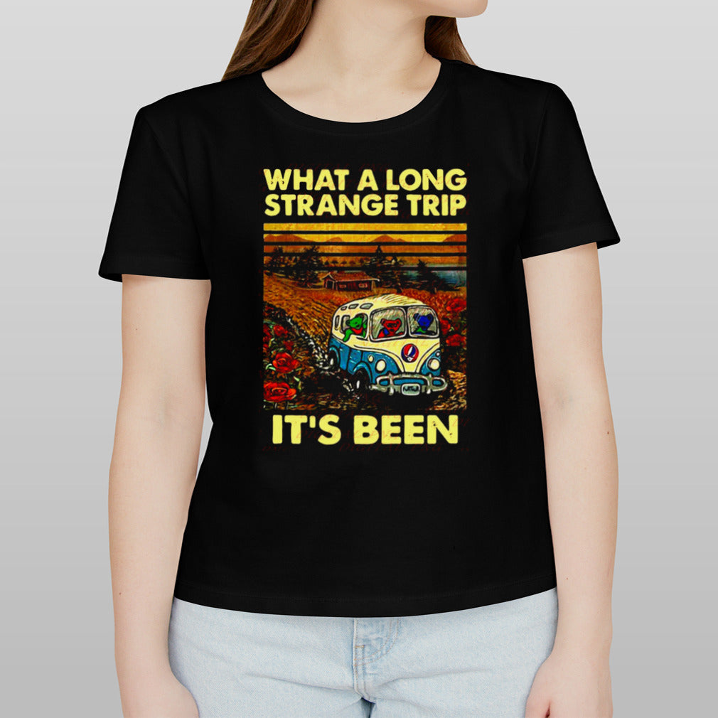 Vintage Grateful Dead What A Long Strange Trip Itâ€™s Been shirt