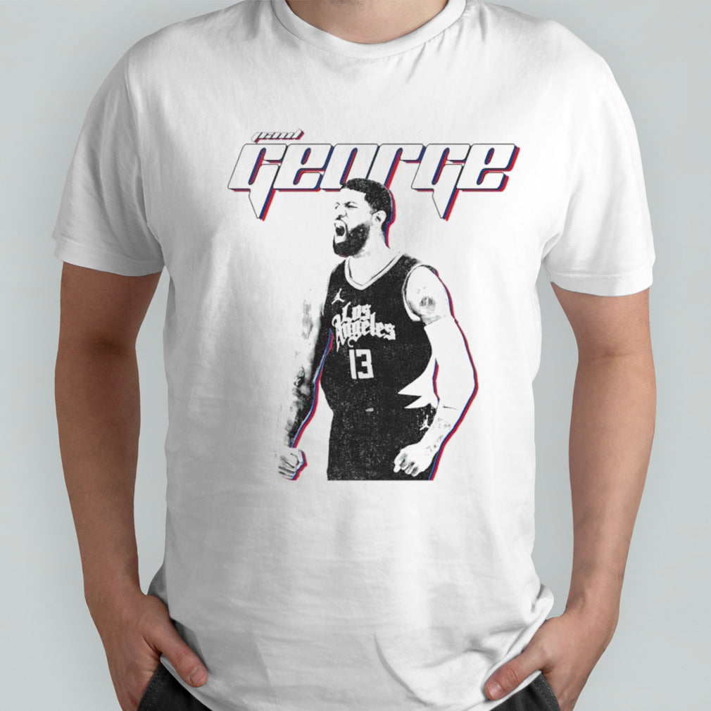 Vintage Paul George Los Angeles Clippers shirts