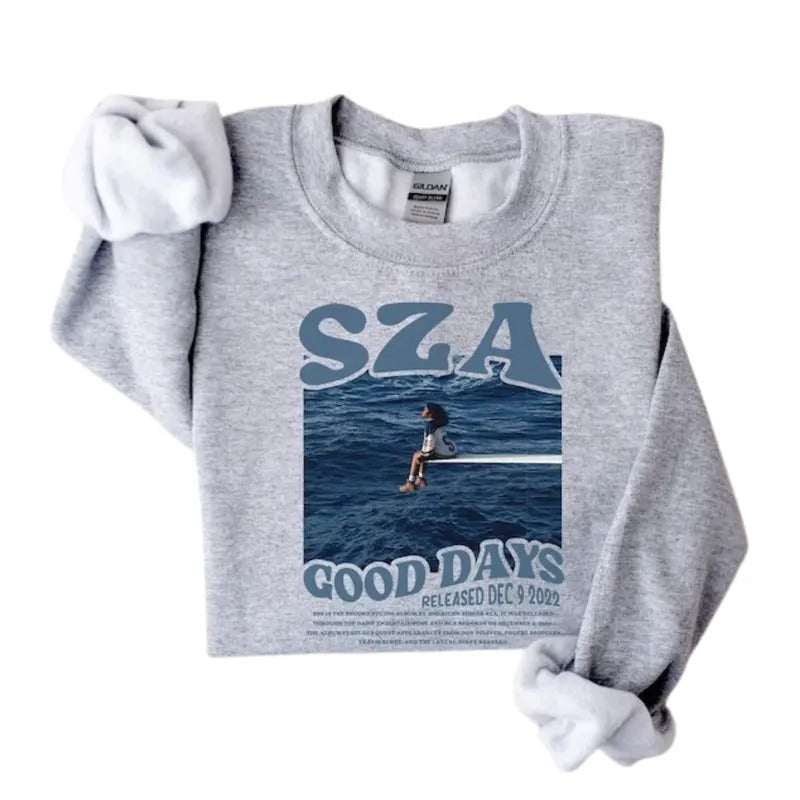 Vintage SZA Good Days Shirt, Retro SZA Hoodie, 2024 Gooddays Sweatshirt,  Fans Tshirt