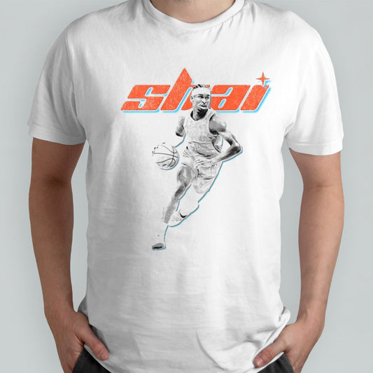 Vintage Shai Gilgeous-Alexander Oklahoma City Thunder shirts