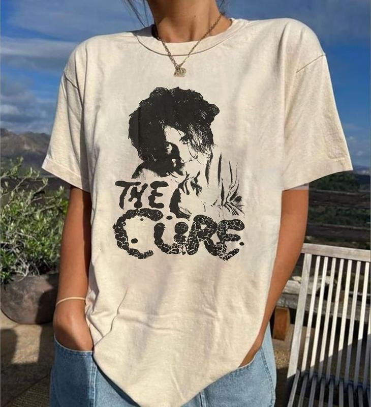 Vintage The Cure Rock Band T-Shirt, Retro Music Fan Gift Tee
