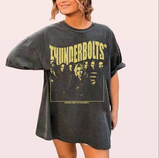 Vintage Thunderbolts T Shirt Sweatshirt Yelena Belova Shirt Gift Bucky Barnes Shirt Winter Soldier  MCU