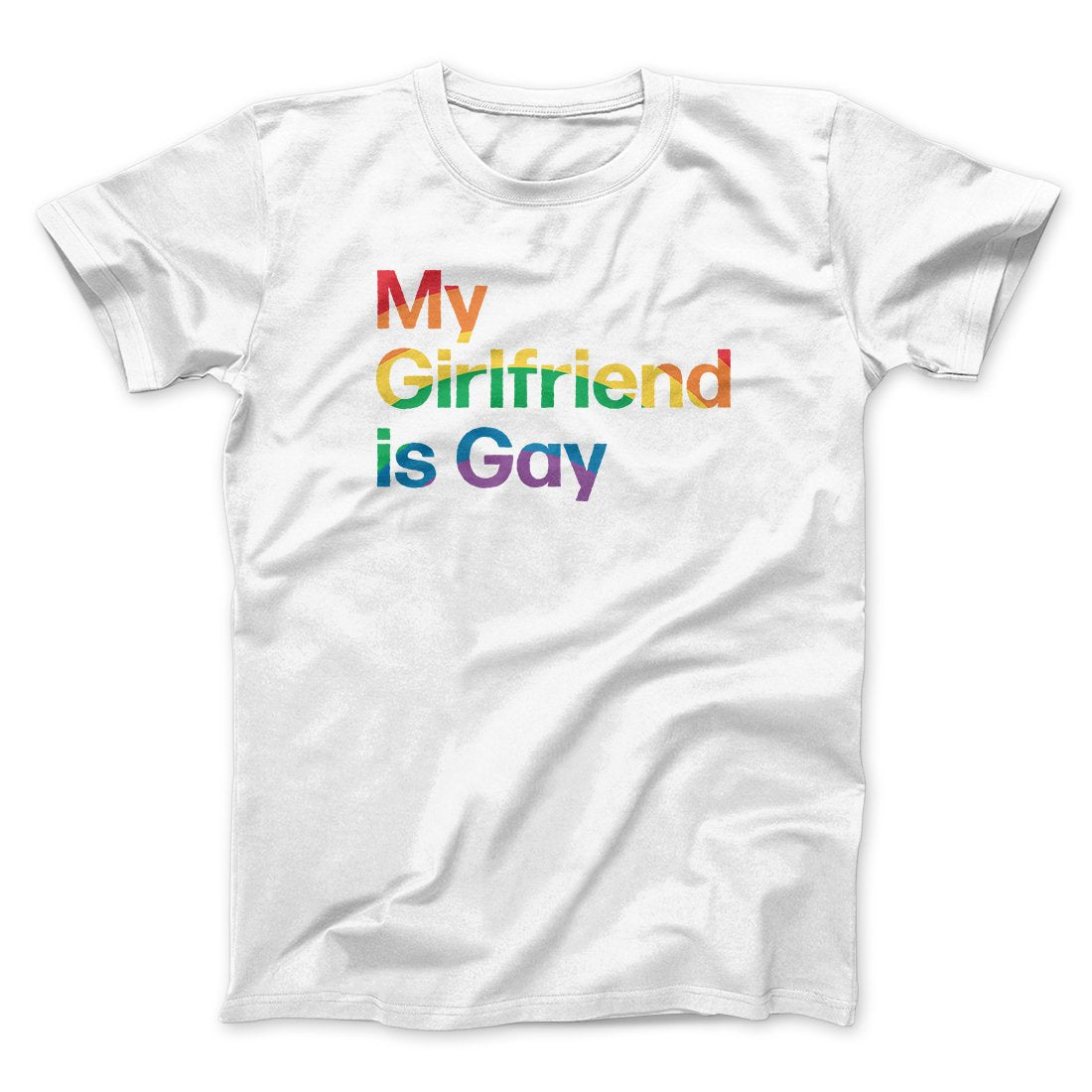 My Girlfriend Is Gay Men/Unisex T-Shirt