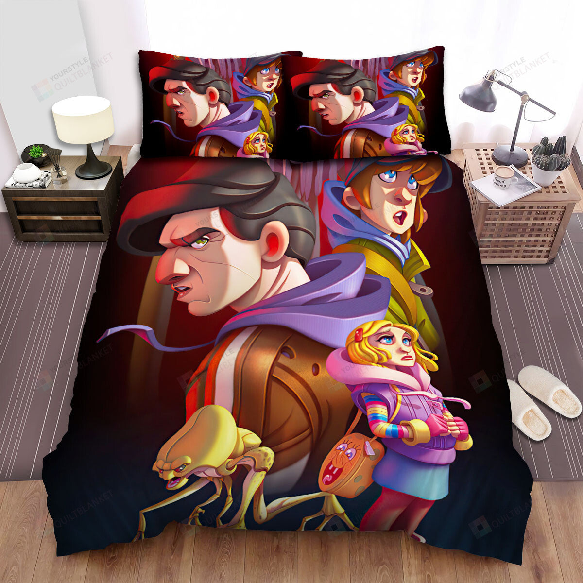 War Of The Worlds Movie Art Bed Sheets Duvet Cover Bedding Setss