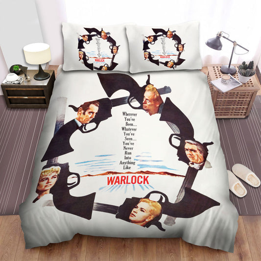 Warlock s(1959s) Movie Poster Bed Sheets Spread Comforter Duvet Cover Bedding Sets 8935s
