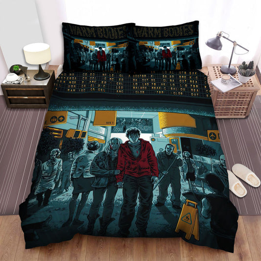 Warm Bodies s(2013s) Art Fanmade Movie Poster Bed Sheets Spread Comforter Duvet Cover Bedding Setss