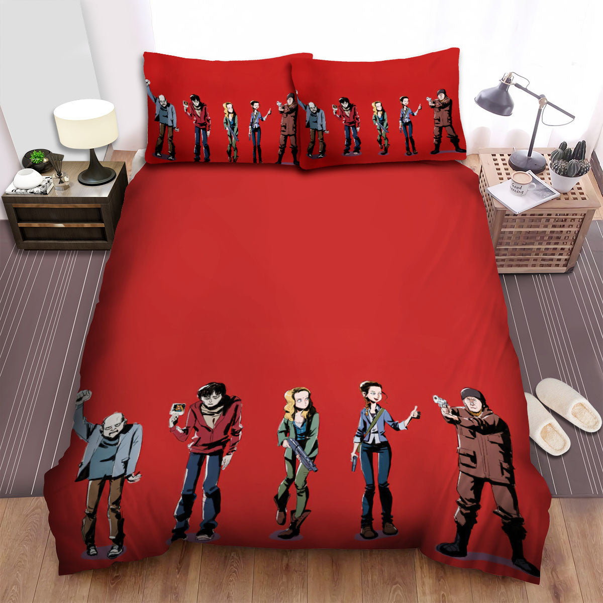 Warm Bodies s(2013s) Illustration Movie Poster Bed Sheets Spread Comforter Duvet Cover Bedding Setss