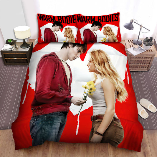 Warm Bodies s(2013s) Movie Poster Fanart Bed Sheets Spread Comforter Duvet Cover Bedding Setss