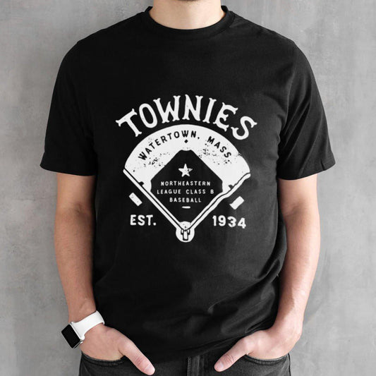 Watertown Townies Massachusetts Vintage Defunct Baseball Teams Shirts