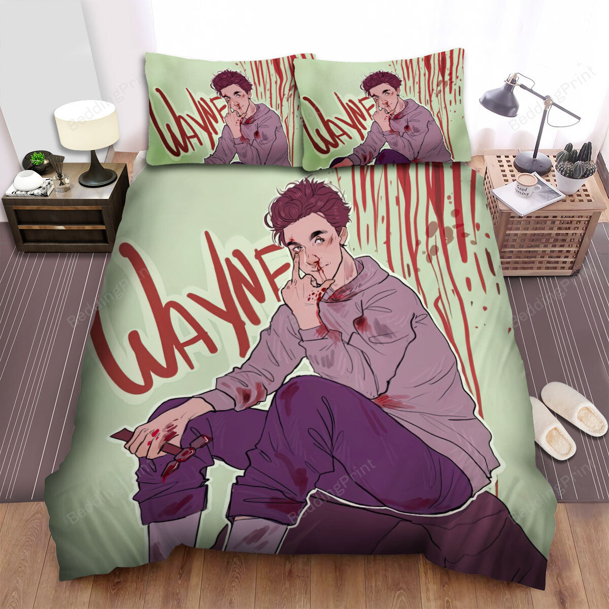 Wayne Movie Art 3 Bed Sheets Duvet Cover Bedding Setss