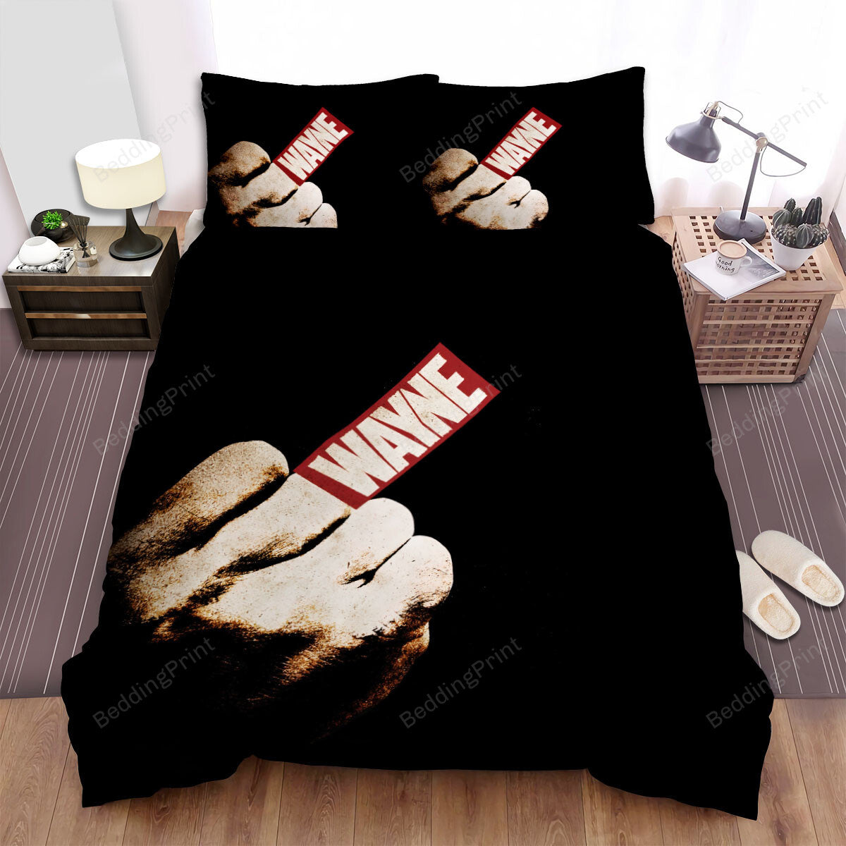 Wayne Movie Poster 3 Bed Sheets Duvet Cover Bedding Setss