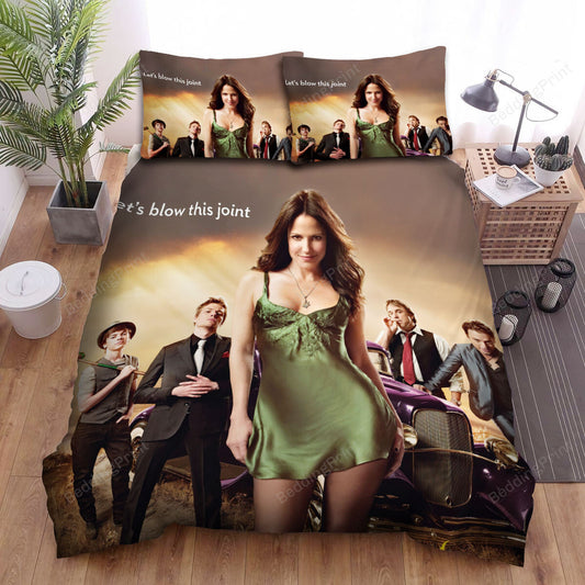 Weeds s(20052012s) Lets Blow This Joint Movie Poster Bed Sheets Duvet Cover Bedding Setss