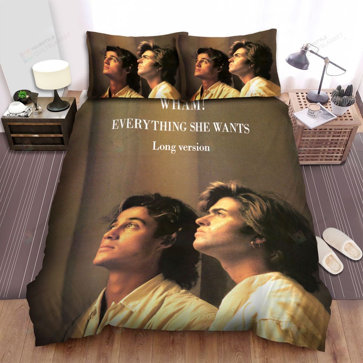 Whams! Photo Album Bed Sheets Spread Comforter Duvet Cover Bedding Setss