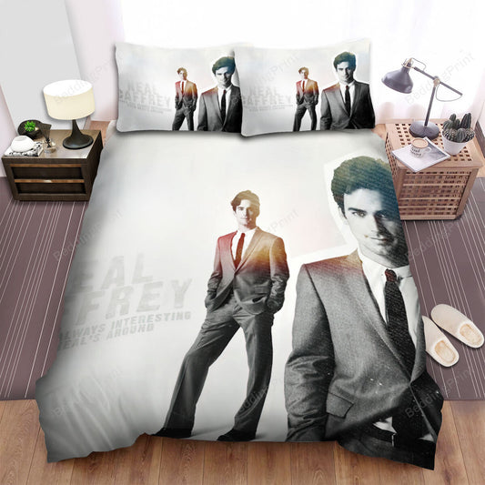 White Collar Movie Art 1 Bed Sheets Duvet Cover Bedding Setss