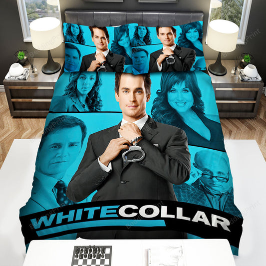 White Collar Movie Poster 3 Bed Sheets Duvet Cover Bedding Setss