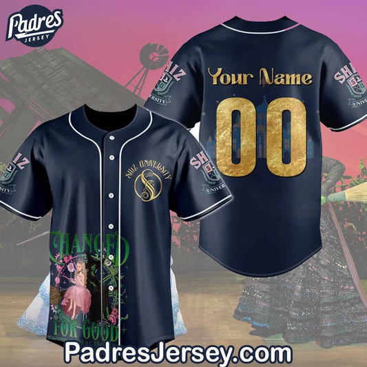 Wicked Shiz University Baseball Jersey Outfit - Custom Name - Padres Jersey Oasis: Elevate Your Baseball Style Game