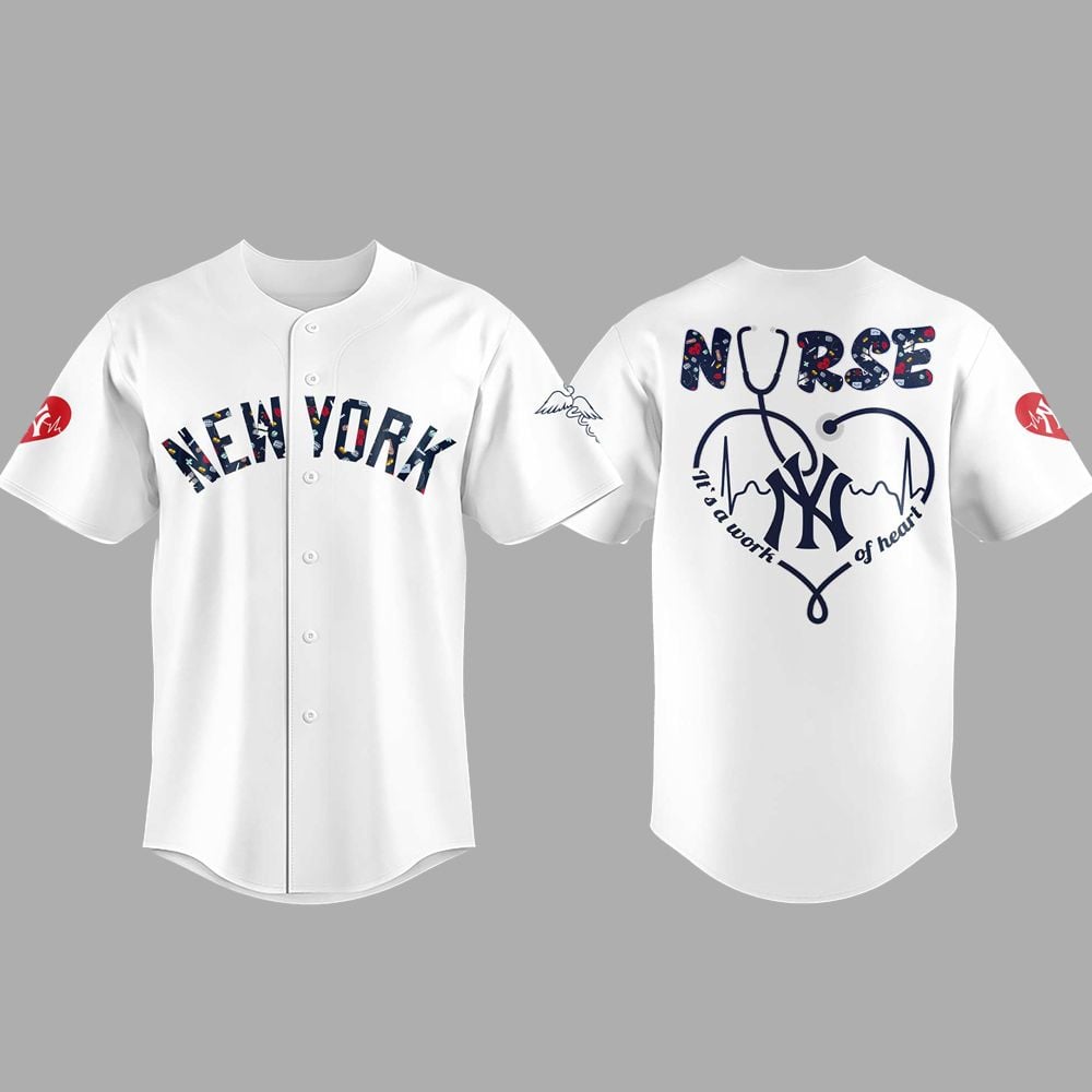 Yankees Nurses Night 2025 Jersey - Grishko.com