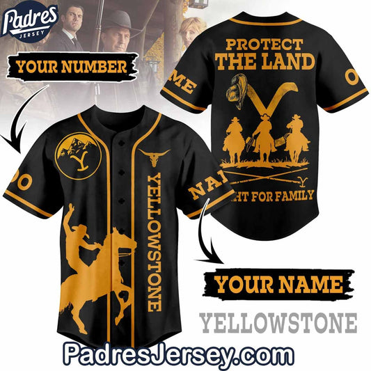 Yellowstone Protect The Land Game Baseball Jersey Outfit - Padres Jersey Oasis: Elevate Your Baseball Style Game
