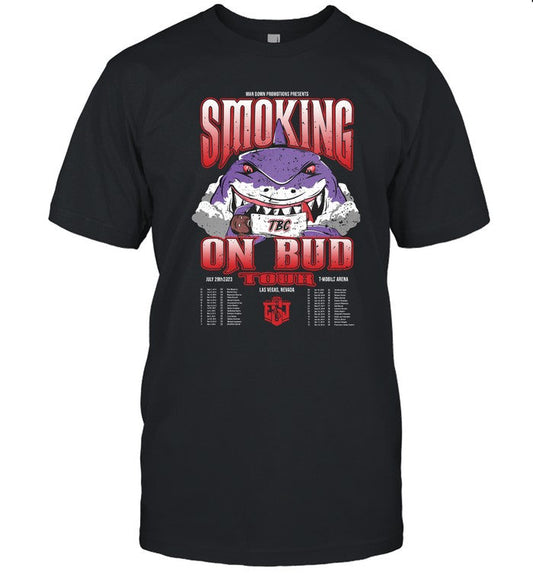 Errol Spence Esj Smoking On Bud Tour Shirt