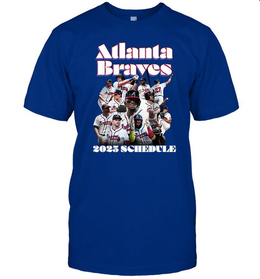 Atlanta Braves 2025 North American Tour Shirt