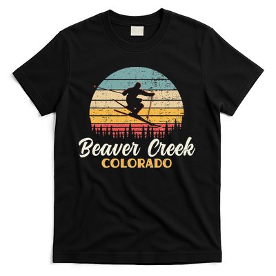 Beaver Creek Skiing Colorado Vintage Mountain Ski Vacation T-Shirt