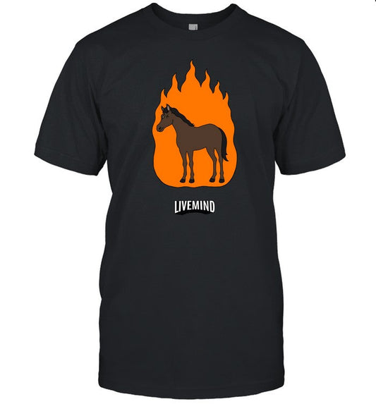 Hivemind Livemind Tour Horse Tee
