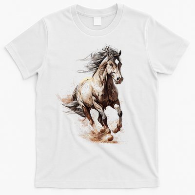 Beautiful Horse Graphic Horse funny animal T-Shirt