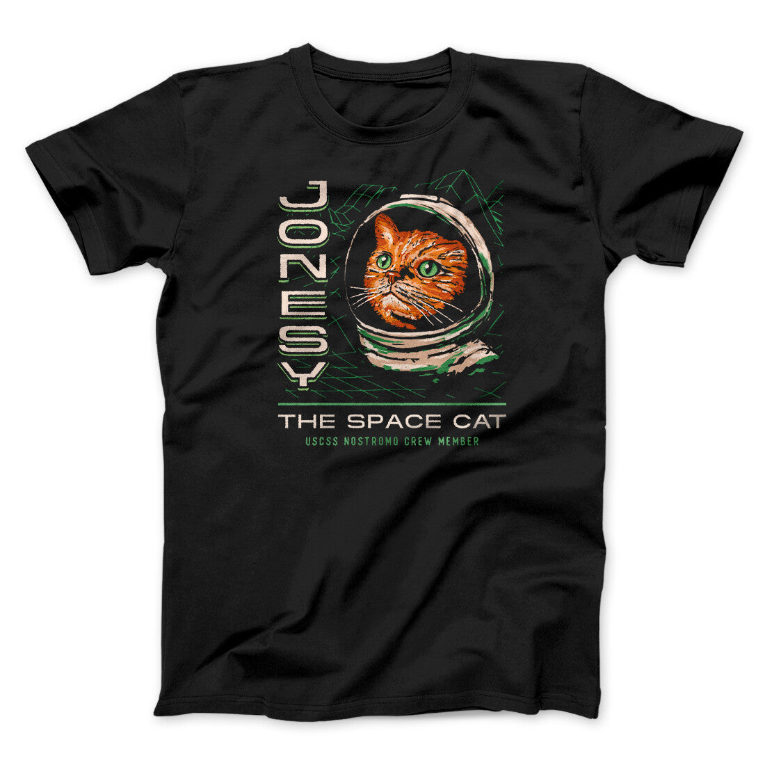Jonesy The Space Cat Men/Unisex T-Shirt