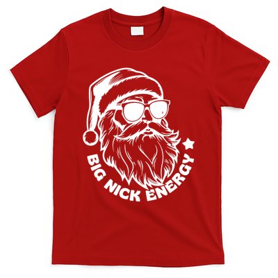 Big Nick Energy Funny Christmas Santa T-Shirt