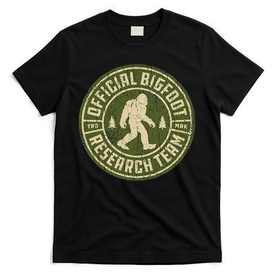 Bigfoot Research Team Retro Vintage Sasquatch T-Shirt