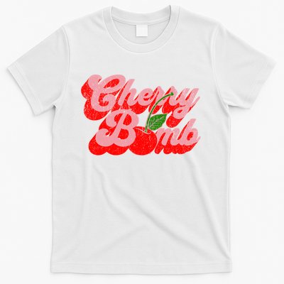 Cherry Bomb Retro 70s Vintage Style Cute T-Shirt