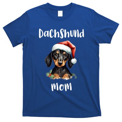 Christmas Dachshund Weenie Mama Vintage Santa Gift T-Shirt