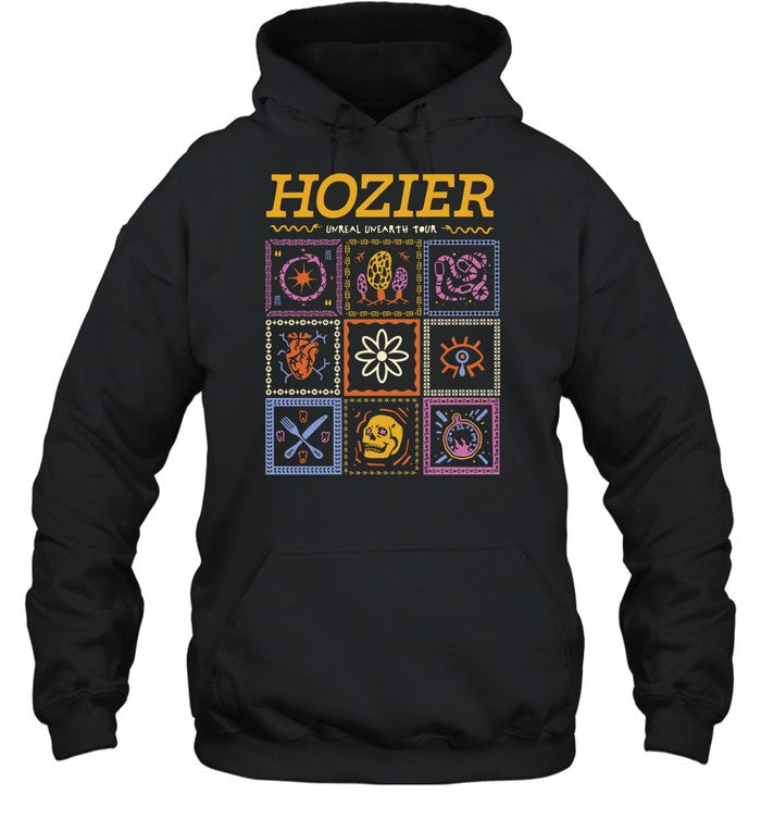 Hozier Unreal Unearth Tour Dante's Inferno Concert Hoodie