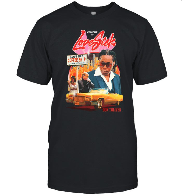 Welcome To Love Sick Don Toliver Movie Poster Shirt