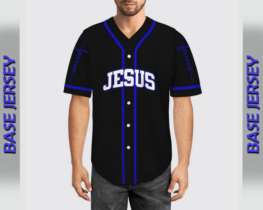 Colorful Jesus My God Baseball Jersey Adult Unisex S-5XL Full Size Way Maker QT206140Td - Aopprinter