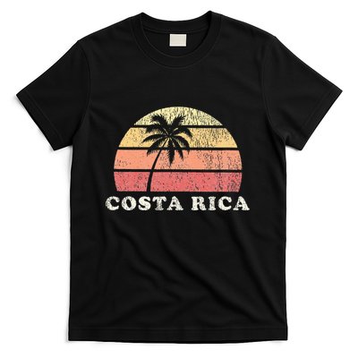 Costa Rica Vintage 70s Retro Throwback Design T-Shirt