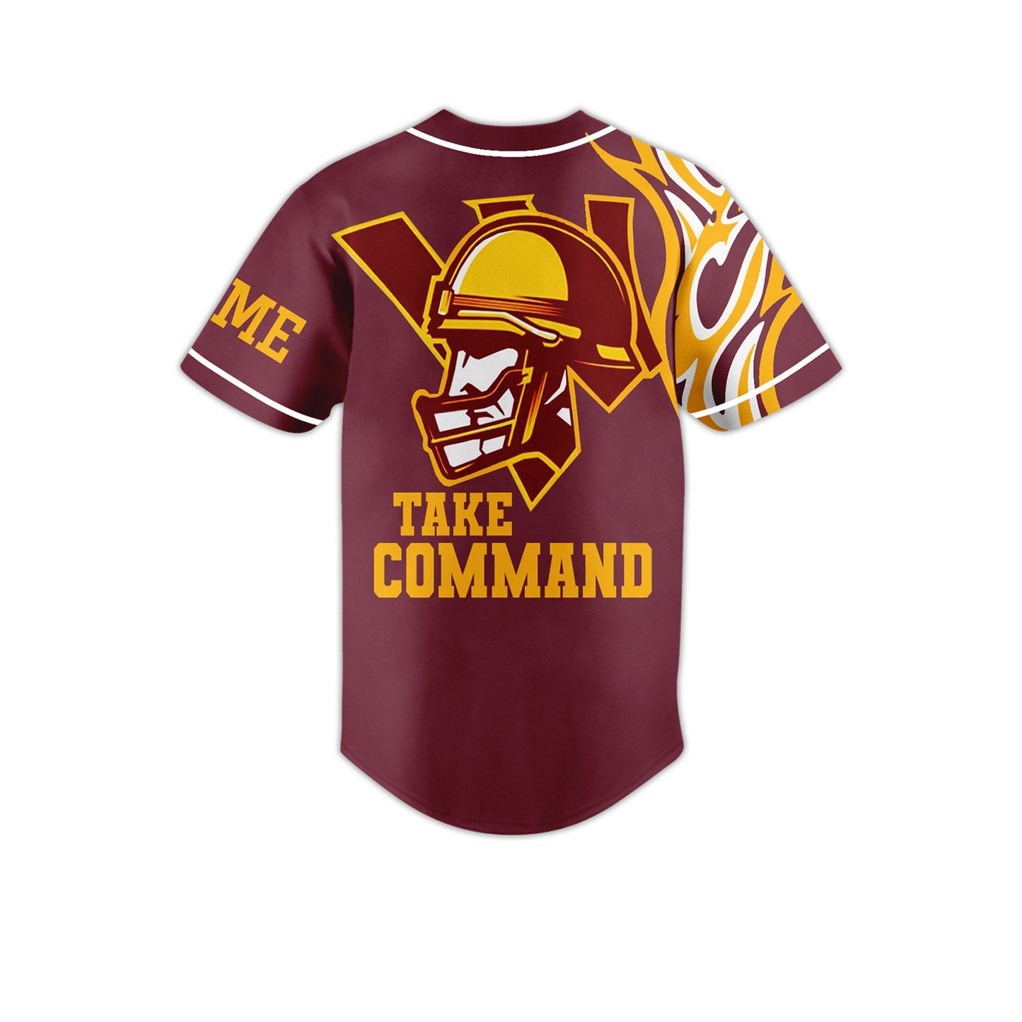 Customized Washington Commanders Comfy Baseball Jersey