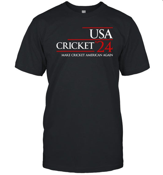 Usa Cricket '24 Make Cricket American Again Shirt