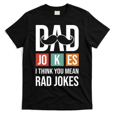 Dad Jokes Funny Father T T-Shirt