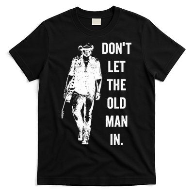 DonT Let The Old Man In Vintage Standing With A Guitar T-Shirt