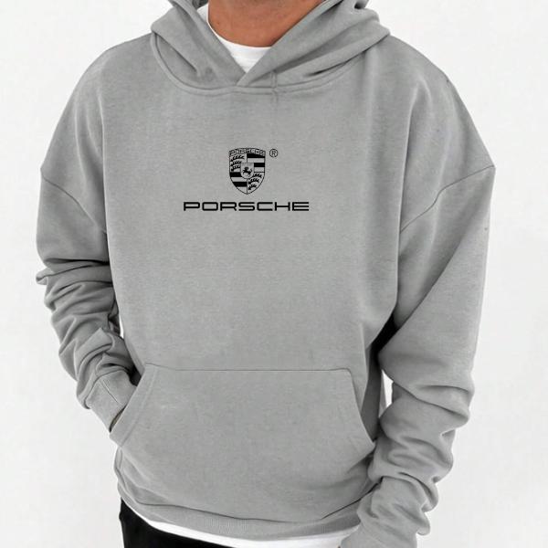 Classic Porsche 911 Turbo S Hoodie, Unisex, Menswear, Street Racing Shirt, Car Hoodie, Boyfriend Gift Cotton Embroidered