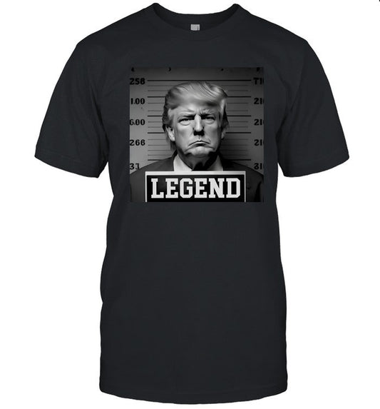 Limited Zeek Arkham Trump Mugshot Legend Shirt