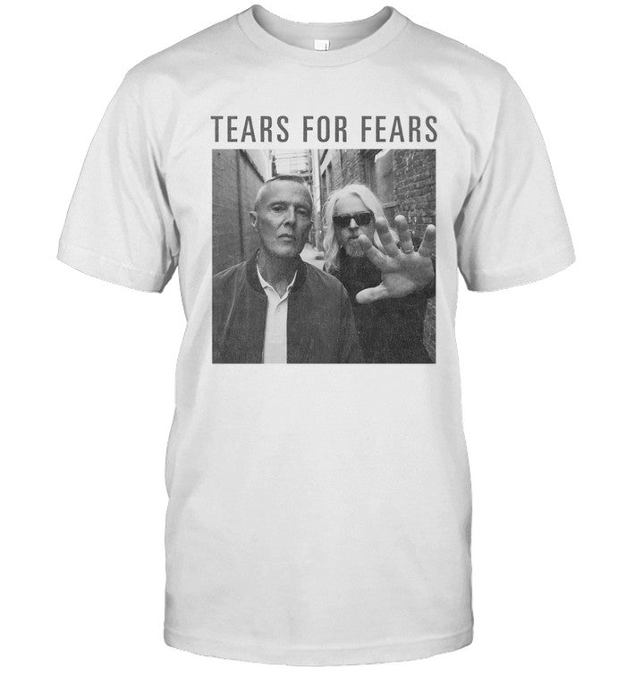 Limited Tears For Fears Black & White Photo Shirt